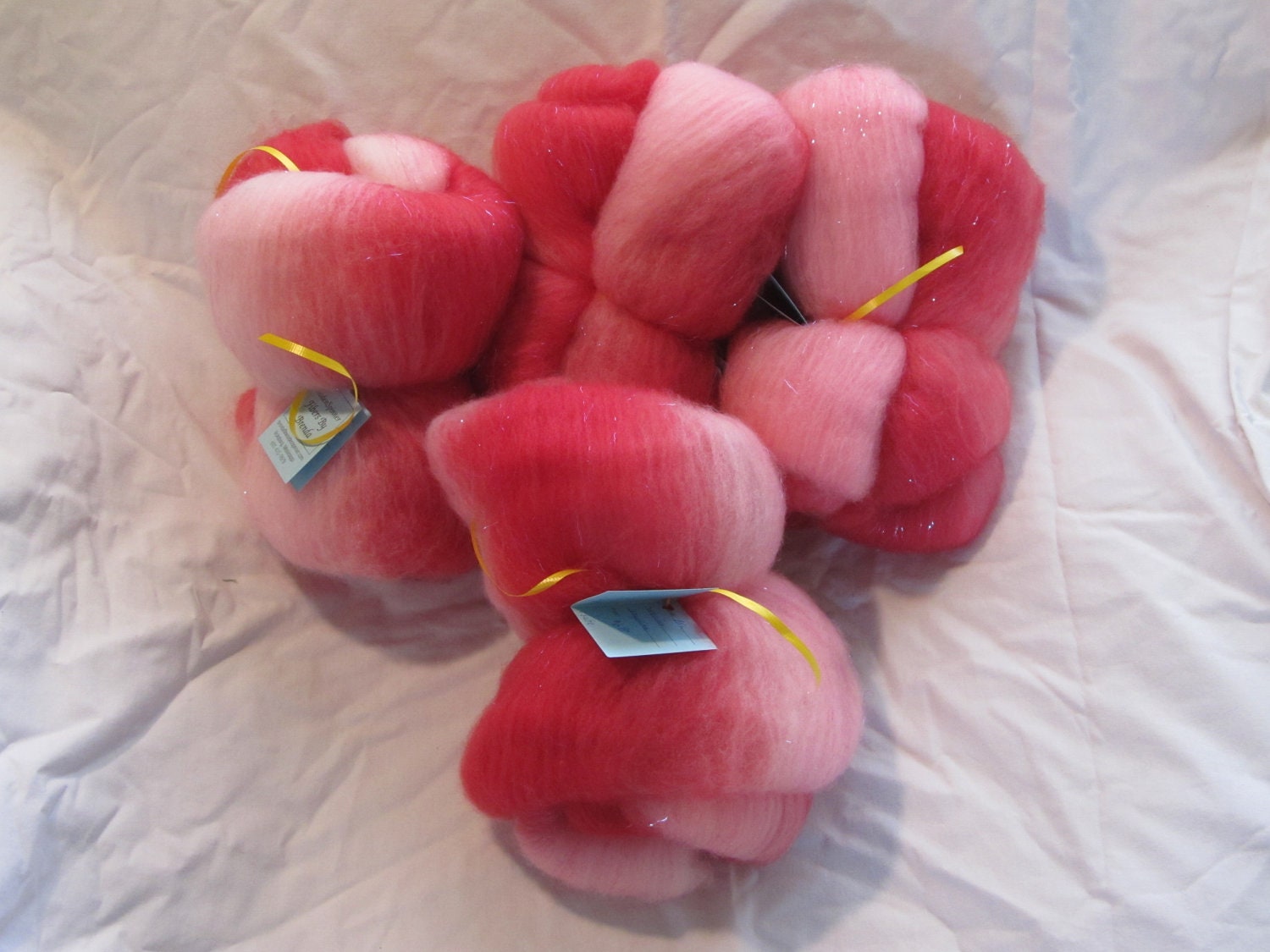 Spinning/Felting Batt Hot Stuff