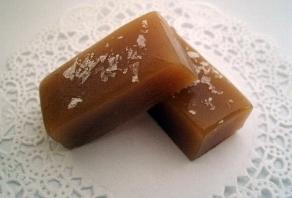 Fleur de Sel Vanilla Caramels - Organic - Vegan - Dairy Free - One Pound