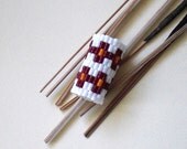 Peyote Stitch Dreadlock Sleeve Cuff - Goodbye 70s
