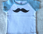 Cute Funny Baby Onesie Moustache SHIRT Mustache Bodysuit Boy or Girl Skull Infant Baby Humor Creeper Childrens clothing