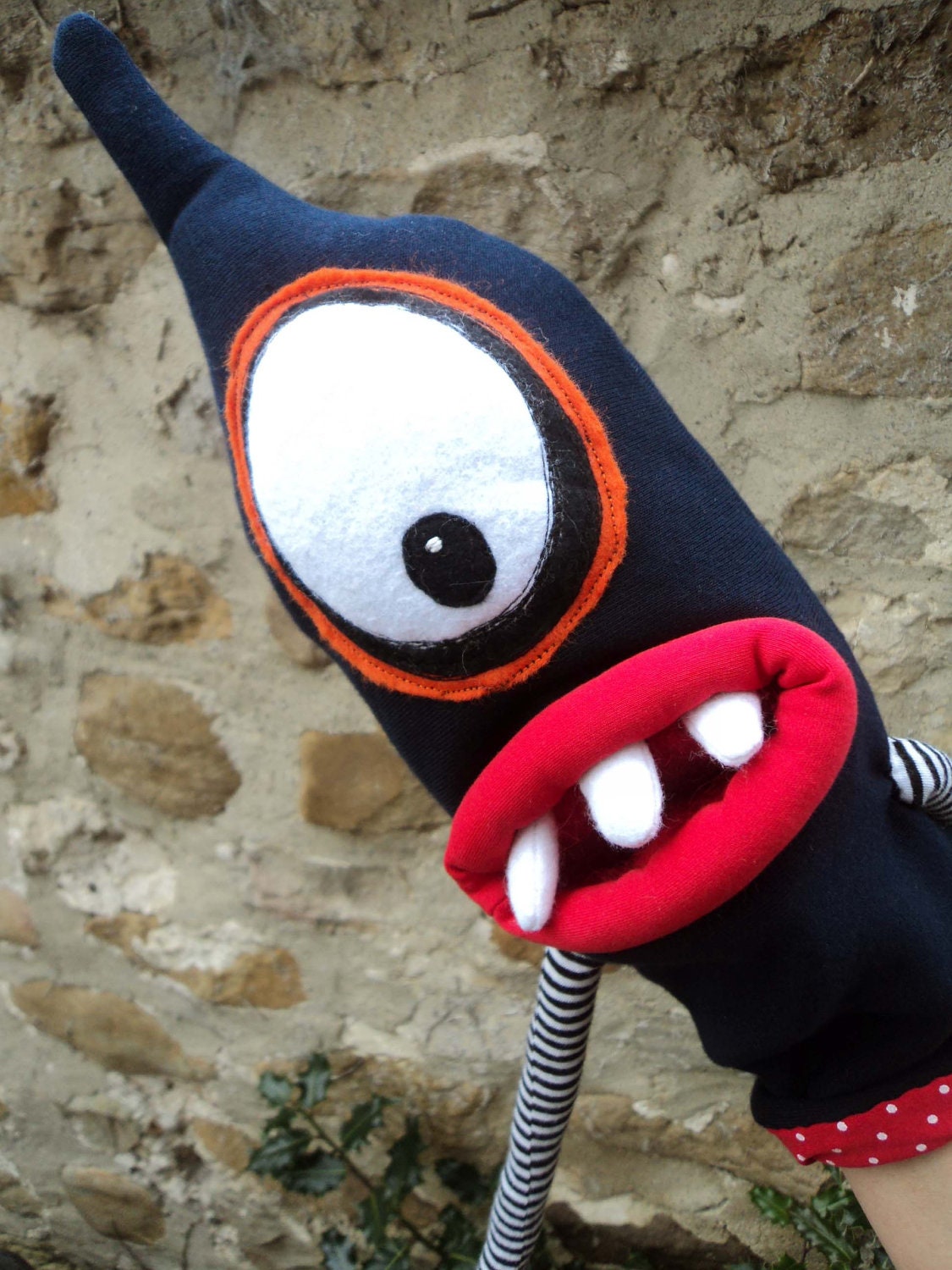 Scary Halloween Monster Hand Puppet