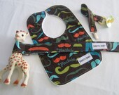 Mustache/Moustache Baby Gift Set