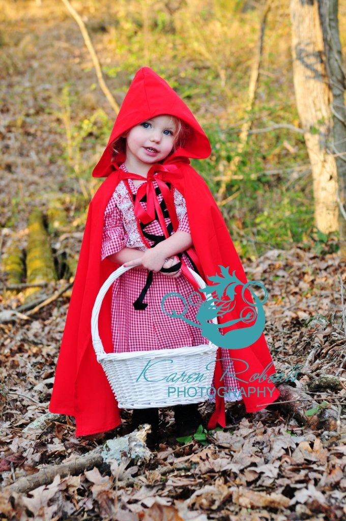 Little Red Riding Hood Dress and Cape