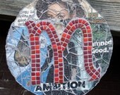Scorpio Mosaic and Collage