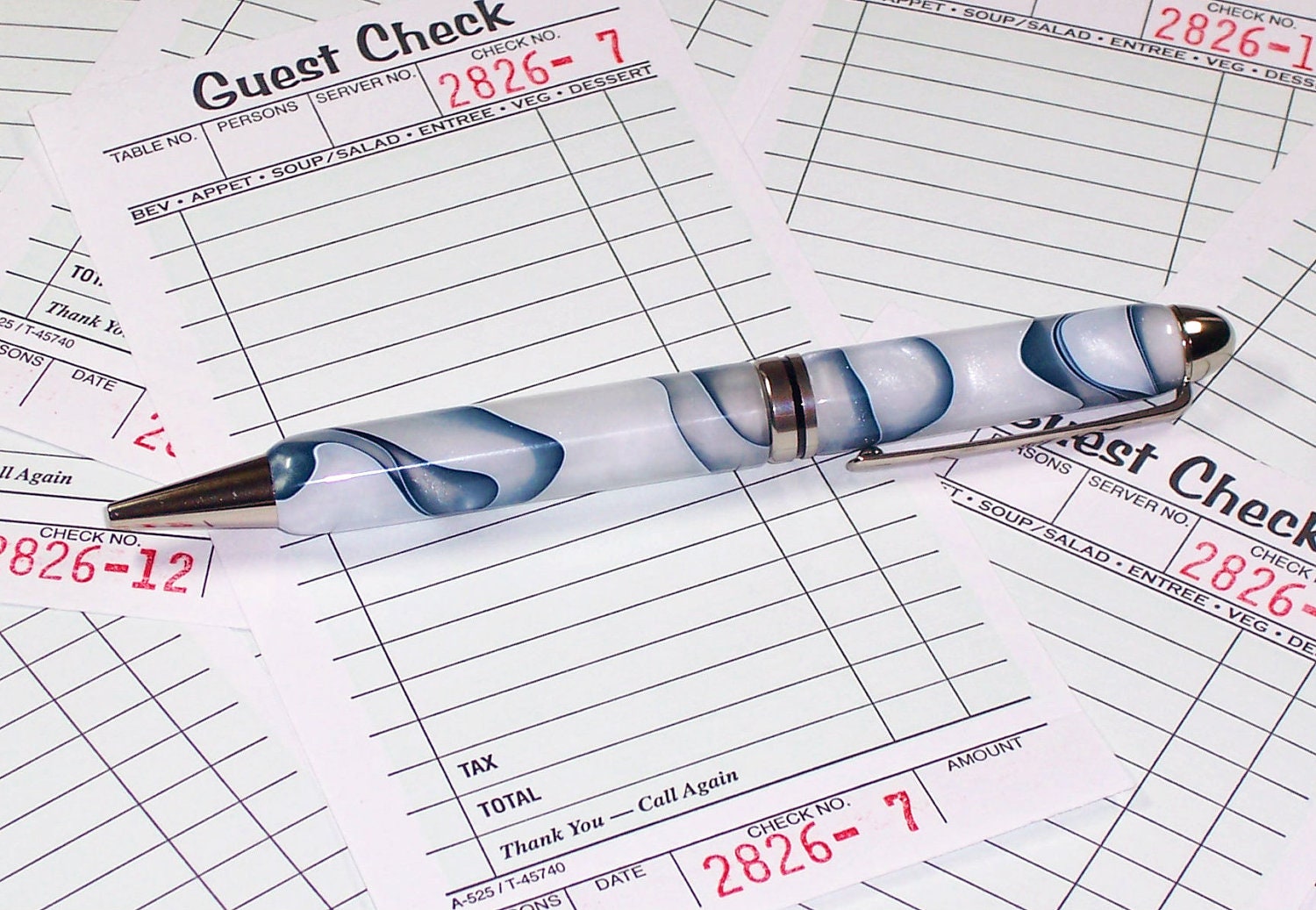 Silver Bullet Writing Pen - Handcrafted