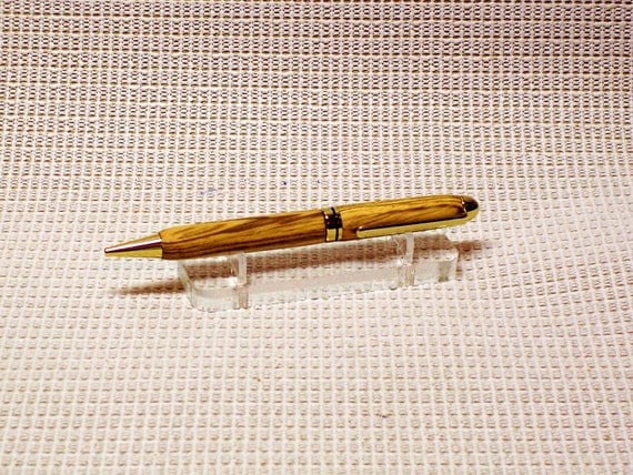 Zebrawood Striped Writing Pen - Handcrafted