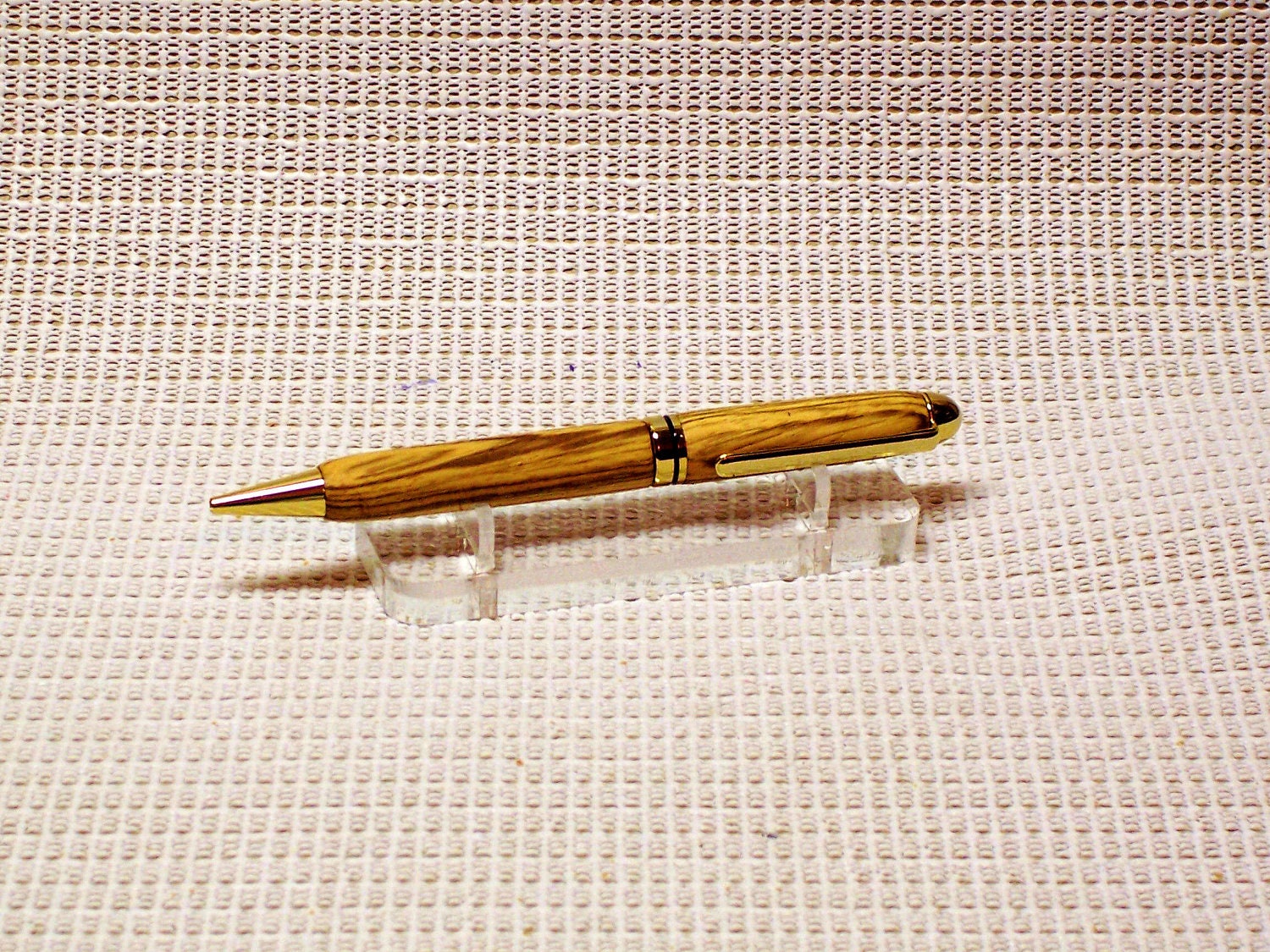 Zebrawood Striped Writing Pen - Handcrafted