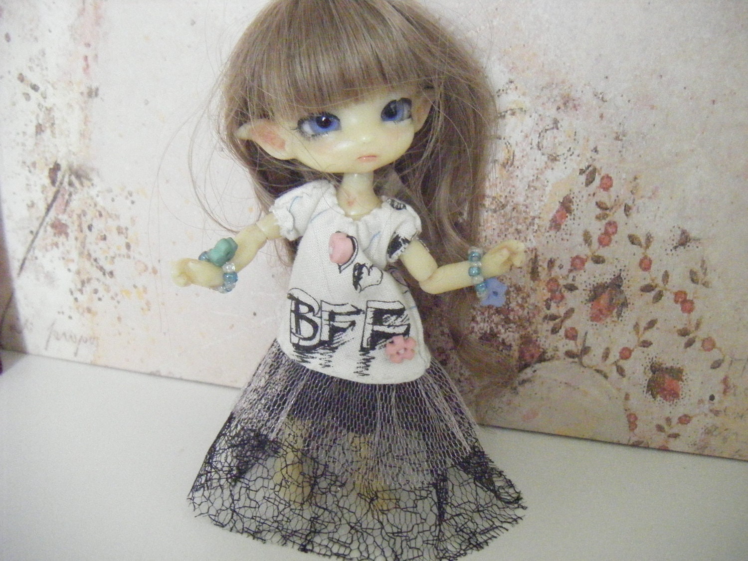 For Fidelia Fuuga Firefly Amelia Thimble BFF Text Dress Leggings Bracelet MuseStar
