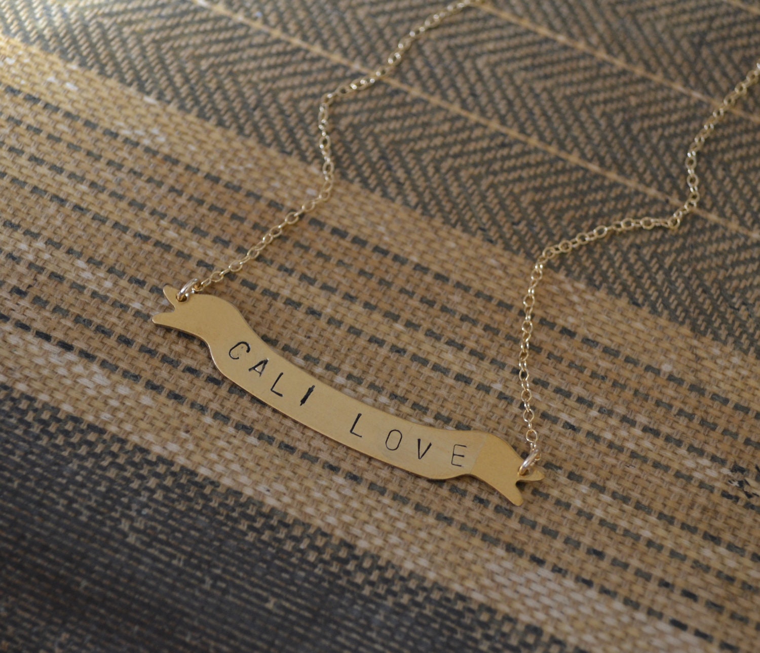 Cali Love Banner Necklace