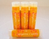 Organic Tangerine and Vanilla Lip Balm