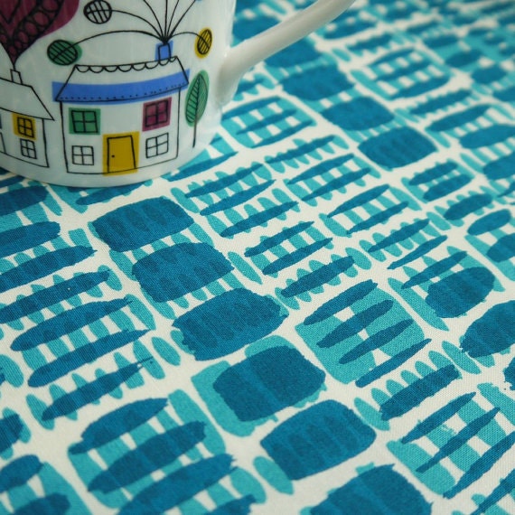 overprinted brushstrokes