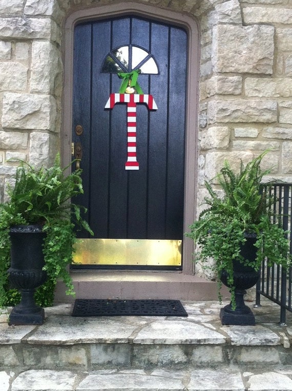 Christmas Monogram Wreath