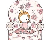Royal Once Upon A Time (A) -- 8x10 Archival Print -- Children's Art