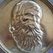 Vintage Santa Claus baking pan, cake pan, mold