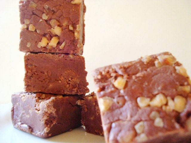Julie's Fudge - with TOFFEE Chips - 6 Pieces - 1/2 pound
