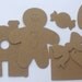 40 Pc. CHRiSTMAS WONDERS - Holiday Kit -  CHiPBOARD Bare Die Cuts  - GlitterDust Design Special