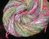 Bonnard's Caravan handspun yarn with Shetland locks