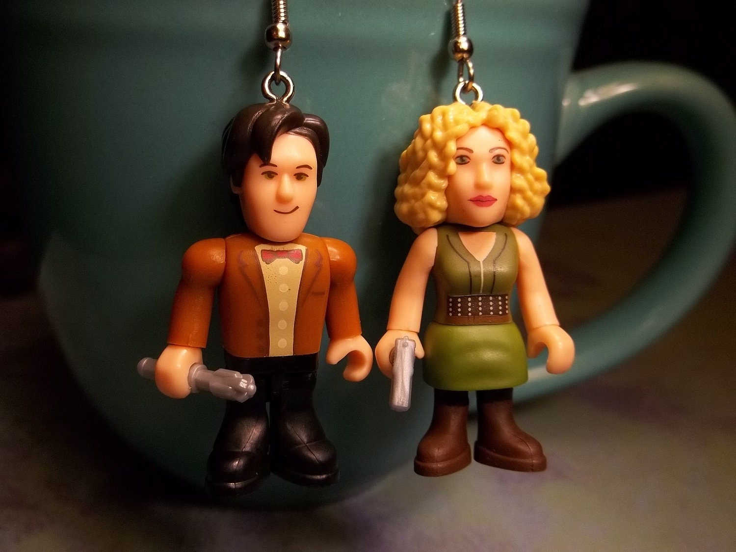 Doctor Who and River Song Earrings