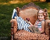 Last One - M2M Swanky Baby Vintage Prep School Line Chunky Necklace