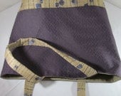 Majestic Purple and Blue Violet Dots Tote Bag