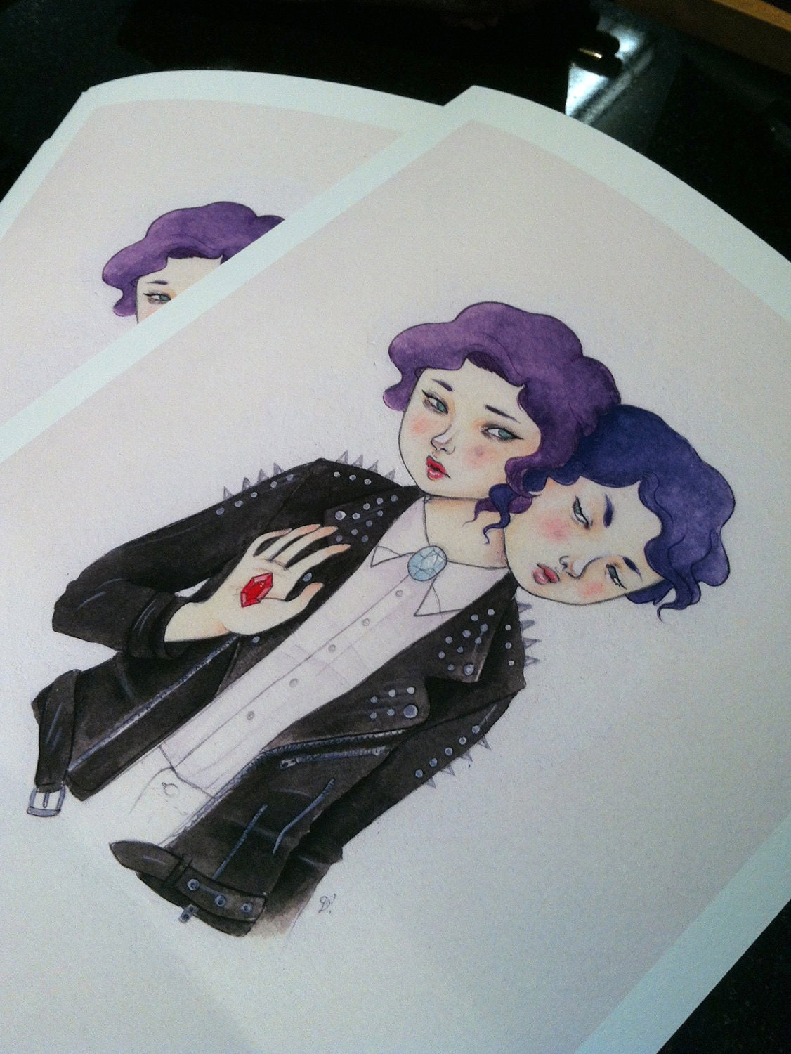 Limited Edition Giclee Print - Double or Nothing