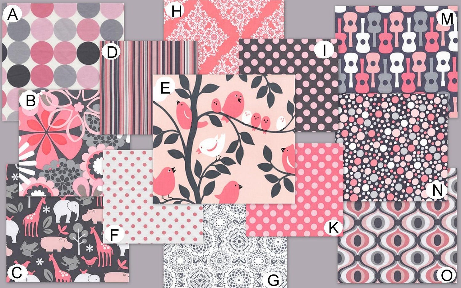 Custom Crib Bedding YOU DESIGN-  It's a Girl Thing