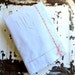 Lovely French Vintage.......Crisp White Monogrammed Metis Sheet