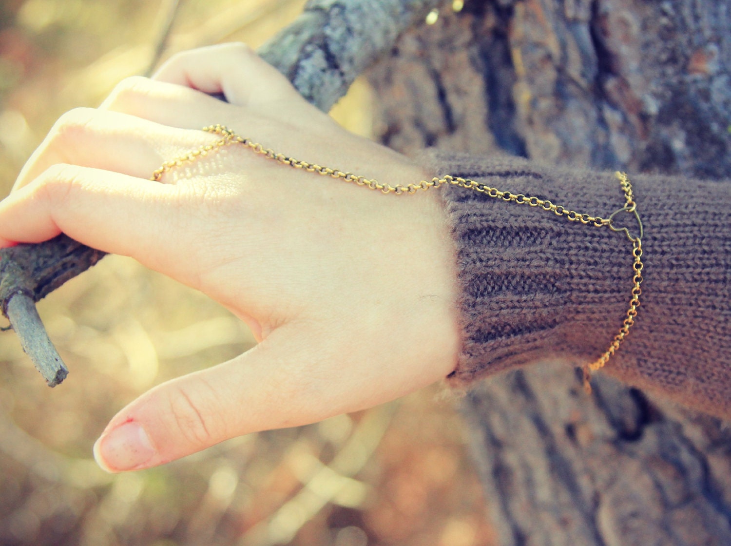 LovMely heart slave bracelet hand chain
