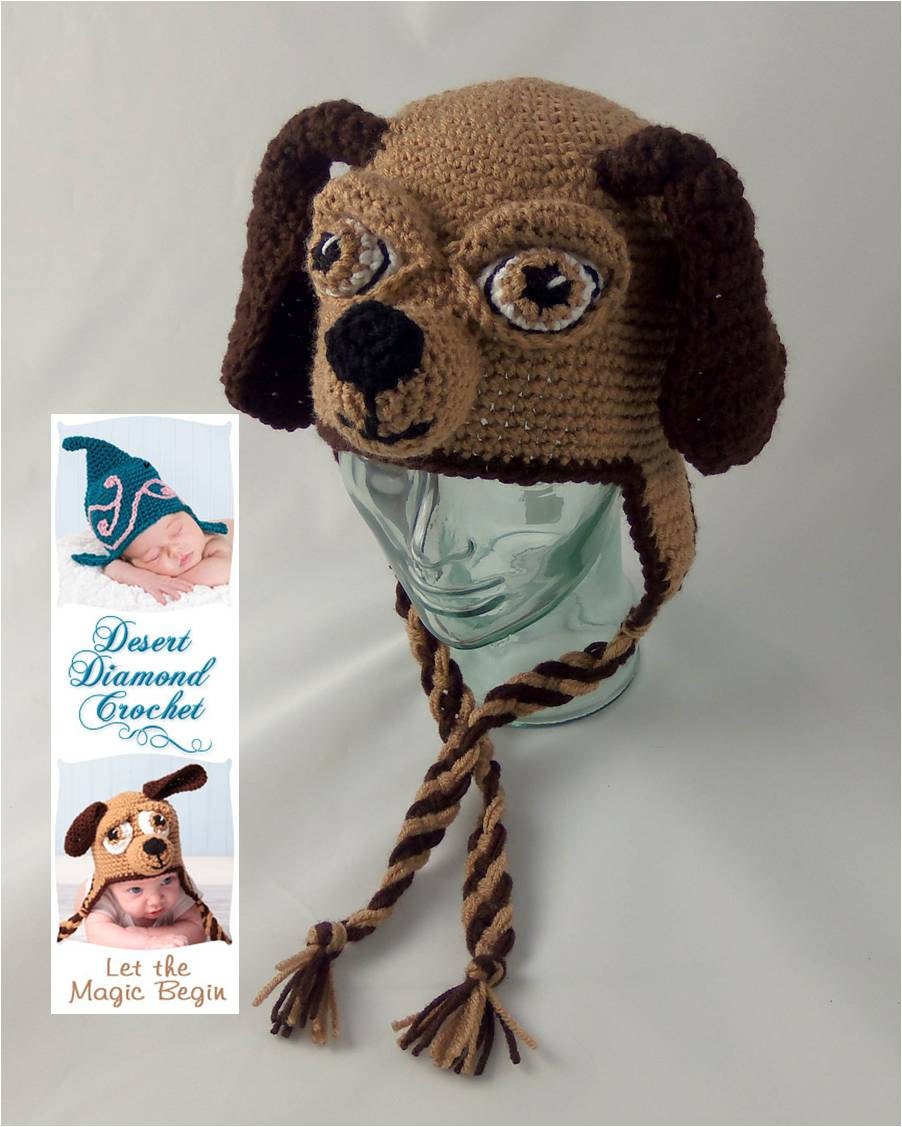CROCHET HAT WITH DOG EARS ? Only New Crochet Patterns