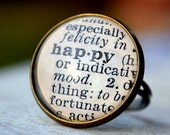 Happy Dictionary Ring