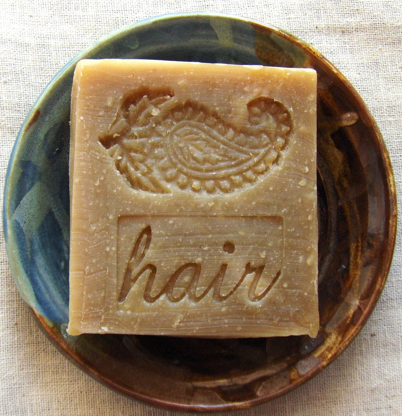 Henna Shampoo Bar with Jojoba - Unscented Shampoo Bar - Vegan Shampoo Bar - SLS free - No animal testing - AquarianBath