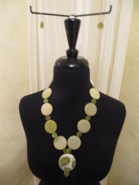 Jasper and Jade Necklace