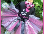 3rd Birthday,Ready to Ship,Princess number with Crown, Party Outfit,Tutu Set, Safarri, Theme Parties in Sizes 3yrs