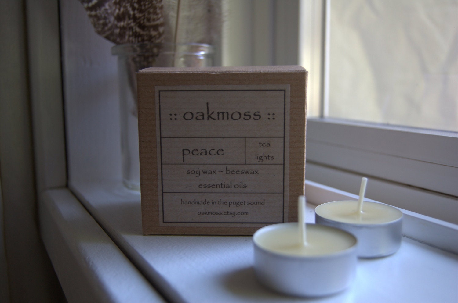 Soy Beeswax Tealights 1 Dozen