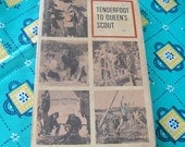SALE Vintage 1965 Tenderfoot to Queens Scout Book