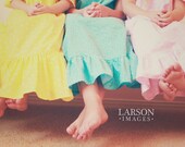 Colorful and Sweet Shirred Nightgown sizes 10-16