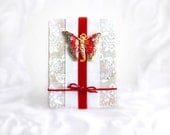 Maid of Honor Gift, Love Goddess Accordion Book, Photo Album, Journal, , Hostess, Wedding Keepsake, Small Bridal Scrapbook