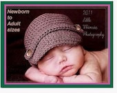 Crochet Pattern Hat , Baby to Adult, pdf crochet beanie pattern - Beanie, num. 77, boys clothing, baby and toddler, accessories, men, women