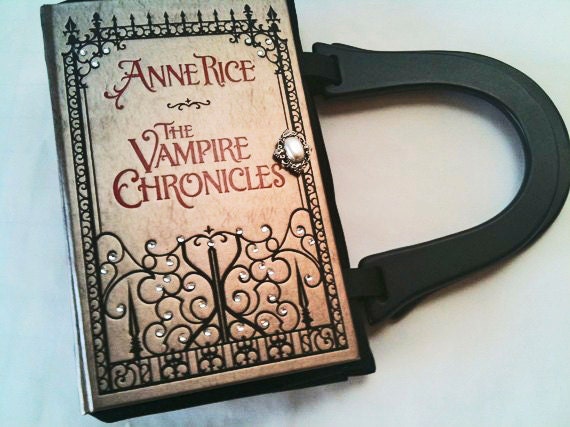 Anne Rice Vampire Chronicles Book Purse - CHOOSE YOUR HANDLE