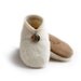 Baby Shoes, Toddler Slippers, from Reclaimed Materials, size 0-12, 6-18 months, Sleigh Ride