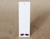 Love you Long Time  - set of 5 swing tags