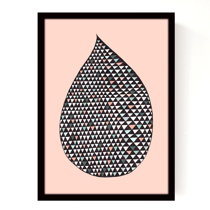 Bi Drop (A4 Pink)