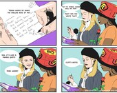 CLUELESS "Cliff's Notes" Mini-Comic Print