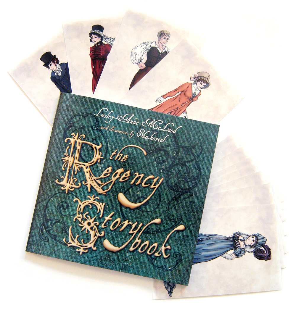The Regency Storybook - Special Edition w/ 12 Mini Art Prints - Regency Romance Historical Fiction - Illustrated Book for Jane Austen Lovers