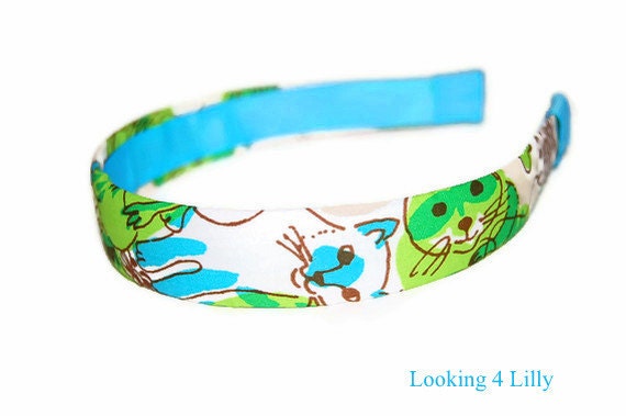 Lilly Pulitzer headband Lilly Pulitzer Fabric Vintage Fabric