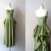 vintage 40s dress / Fred Perlberg 1940s dress / Cloverclub dress