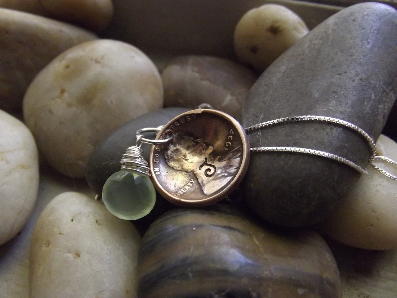 Love Penny pendant