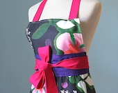 Tropical Dreams Full Apron Bold Color for Women with IKEA Fabric