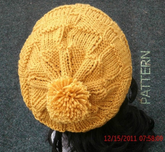 Knitting Pattern - Hand Knit Pattern for Cara - Fall fashion, Winter fashion Accessories