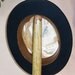 Antique Men's Fur Felt Bowler Hat From The Early 1900's